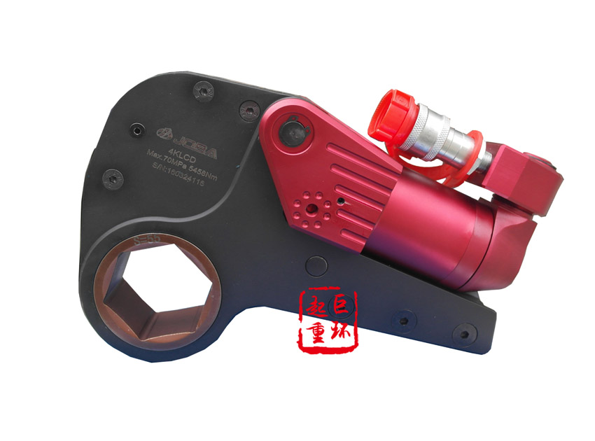 Klcd hollow hydraulic torque wrench